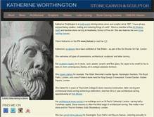 Tablet Screenshot of katherineworthington.com